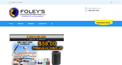 Desktop Screenshot of foleysac.com